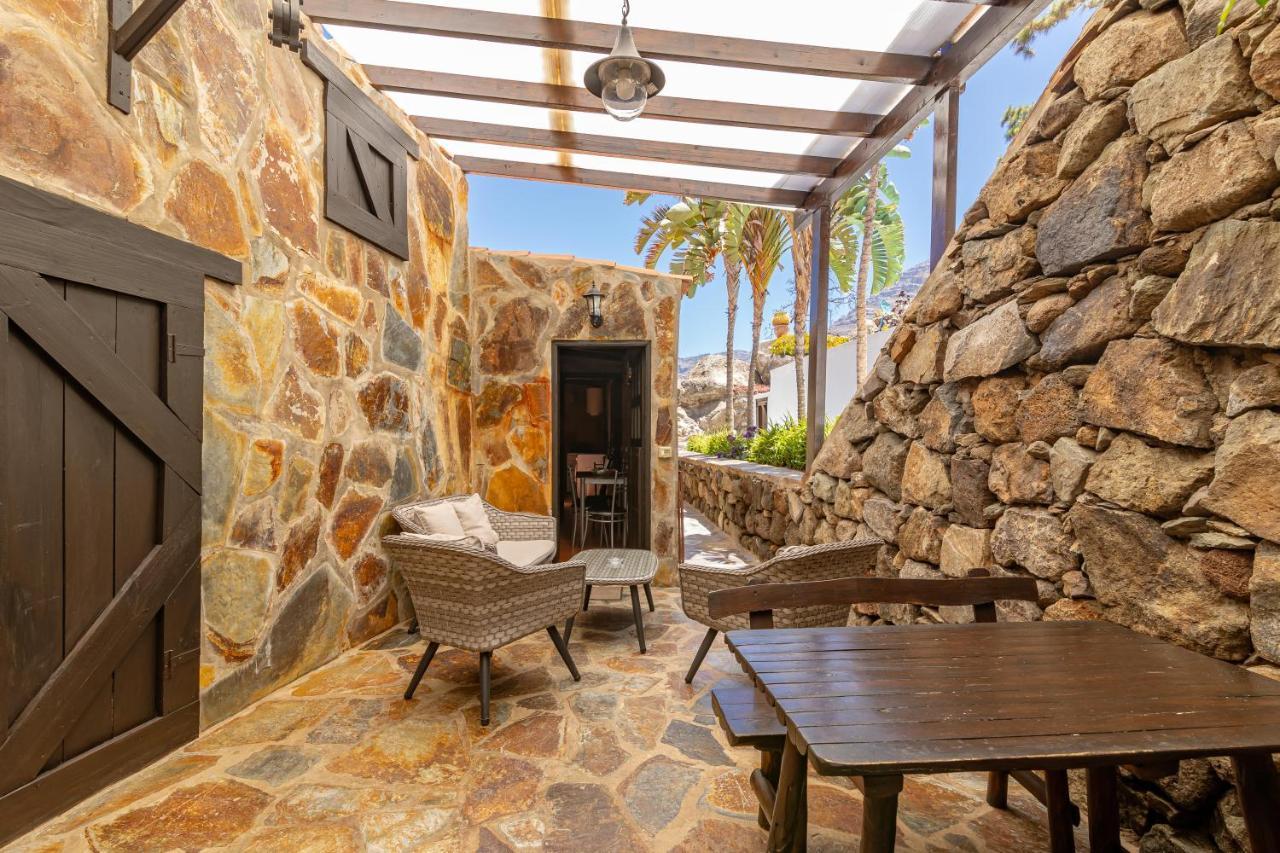 Casa Los Pinos Mogán Esterno foto
